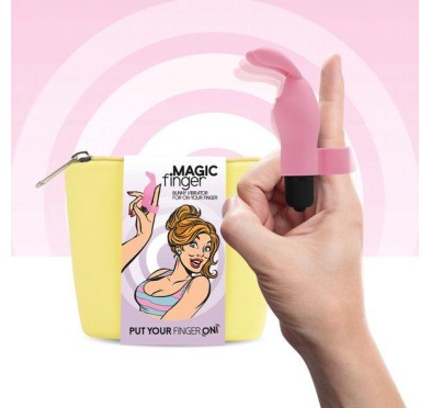 FeelzToys - Magic Finger Vibrator Roze Różowy